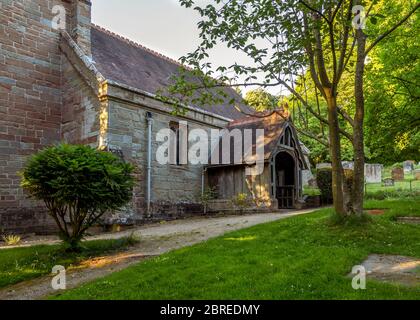 Église Saint-Leonards de Beoley, Worcestershire, Angleterre Banque D'Images