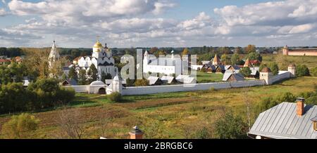 Couvent de l'intercession (monastère de Pokrovsky) à Suzdal, Russie. La ville antique de Suzdal est une attraction touristique faisant partie du cercle d'or de Ru Banque D'Images