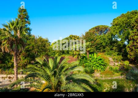 Le Jardin botanique de Bayonne des Remparts est un jardin botanique de la ville de Bayonne en France Banque D'Images