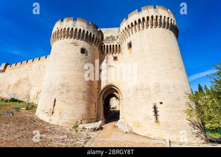 Le Fort Saint André est une forteresse médiévale à Avignon ville du sud de la France Banque D'Images