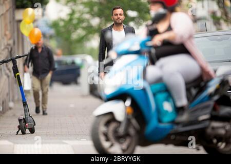Brussel Sint Gillis, Belgique. 22 mai 2020. BRUXELLES, 22-05-2020. Portrait sociologue Jaron Harabam. Portret socioloog Jaron Harabam crédit: Pro Shots/Alamy Live News Banque D'Images