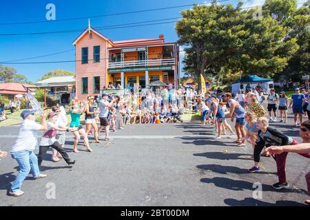 Festival de Pâques de Tilba en Australie Banque D'Images