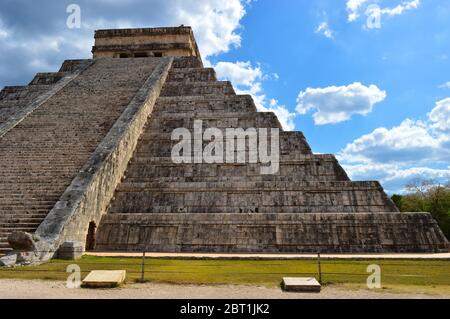 Chichen Izta Mayan City Mexique Banque D'Images