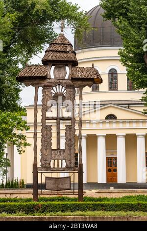 Église orthodoxe de la cathédrale de Nativité à Chisinau, en Moldavie Banque D'Images