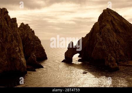 Land's End, Cabo San Lucas, Basse-Californie, Mexique Banque D'Images