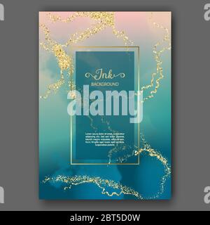 Modèle de circulaire de luxe Illustration de Vecteur