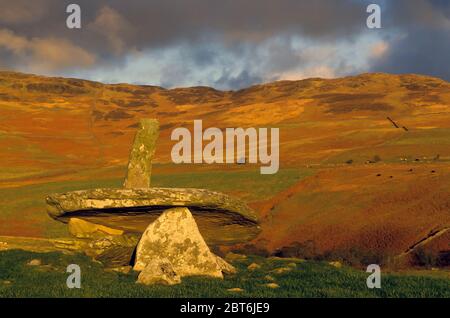 Cairnholy 2, inhumation cairn Banque D'Images