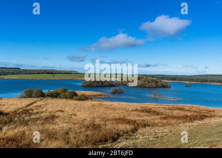 Loch Ochiltree, Wigtownshire Banque D'Images