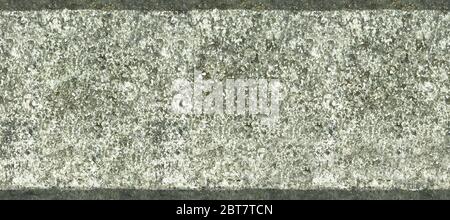 Texture de la route à la ligne blanche d'asphalte propre avec apparence de fond, texture sans couture de la ligne d'asphalte Banque D'Images