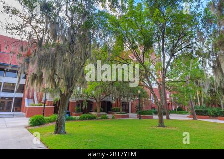 GAINESVILLE, Floride, USA - 12 SEPTEMBRE : Auditorium de l'Université de l'Université de Floride le 12 septembre 2016 à Gainesville, Floride. Banque D'Images