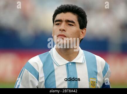 Diego Maradona Banque D'Images