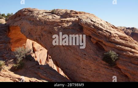 Le Parc National de Canyonlands Banque D'Images