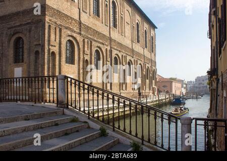 VENISE, ITALIE - MAI 26 2016 : le bâtiment historique de la Scuola Grande della Misericordia à Venise, Italie Banque D'Images