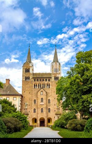 Monastère de Corvey, Hoexter, Allemagne Banque D'Images