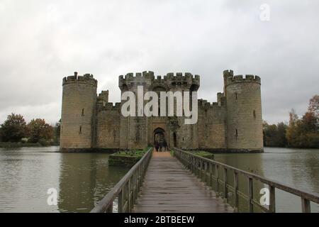 Château de Bodiam Banque D'Images