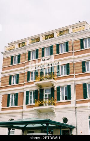 Dubrovnik, Croatie - 23 mai 2019 : Hôtel Hilton Imperial situé dans le quartier moderne de Dubrovnik. L'hôtel est situé près de la porte pile de la Banque D'Images