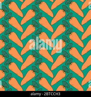 Motif carottes , illustration, vecteur sur fond blanc Illustration de Vecteur