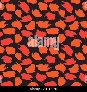 Fond de motif abstrait camouflage sans couture adapté aux textiles de mode, aux motifs Illustration de Vecteur