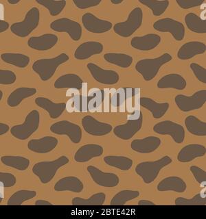 Fond de motif abstrait camouflage sans couture adapté aux textiles de mode, aux motifs Illustration de Vecteur