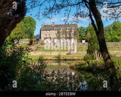 Linhouse Mansion, Mid Calder, West Lothian, Écosse. Banque D'Images