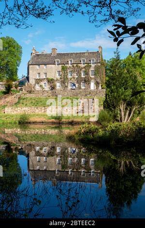 Linhouse Mansion, Mid Calder, West Lothian, Écosse. Banque D'Images