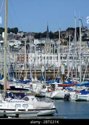 Port de Plaisance, Le Havre, Normandie, France Banque D'Images