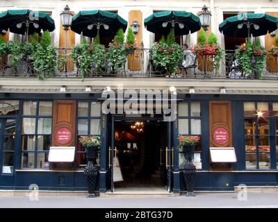 Le Procope, Café, Paris, France Banque D'Images