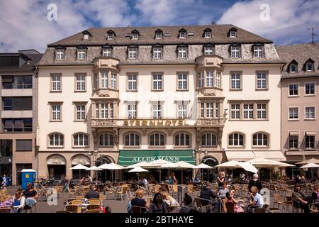 Le Sternhotel sur la place du marché, Bonn, Rhénanie-du-Nord-Westphalie, Allemagne. das Sternhotel am Markt, Bonn, Nordrhein-Westfalen, Allemagne. Banque D'Images