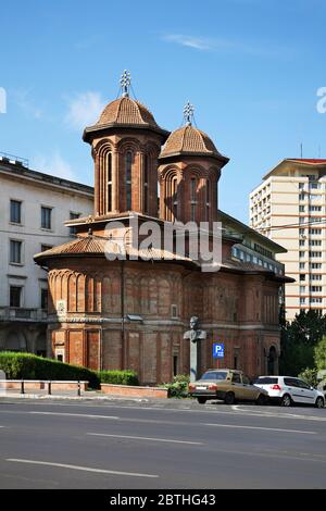 Église de Kretzulescu à Bucarest. Roumanie Banque D'Images