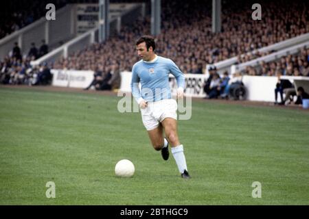 Photo du dossier datée du 22-08-1970 de Manchester City Full Back Glyn Pardoe. Banque D'Images