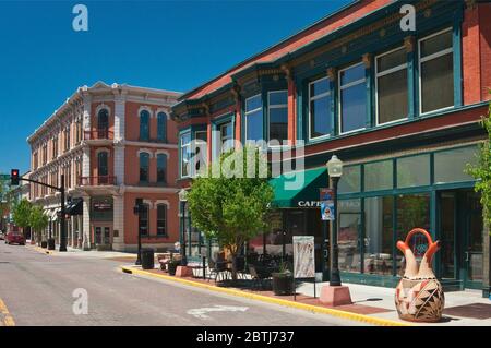 Main Street à Trinidad, Colorado, Etats-Unis Banque D'Images