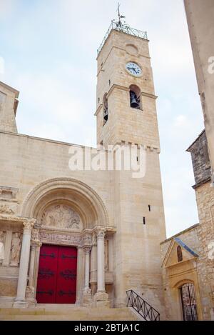 L'Abbaye de Saint-Gilles, monastère à Saint-Gilles Banque D'Images