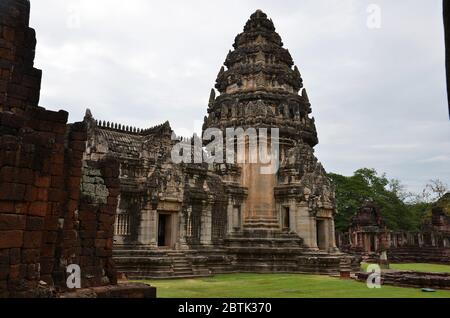 Magnifique comme Angkor Wat: Parc historique de Phimai Banque D'Images