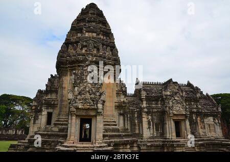 Magnifique comme Angkor Wat: Parc historique de Phimai Banque D'Images