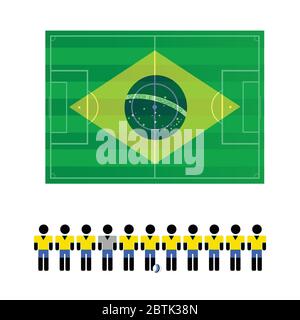 Signe de la coupe du monde d'illustration vectorielle couleur Illustration de Vecteur