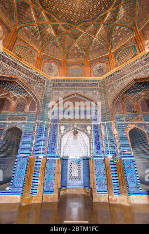 Intérieur de la mosquée Shah Jahan, Jamia Masjid de Thatta, Thatta, province de Sindh, Pakistan, Asie du Sud, Asie Banque D'Images