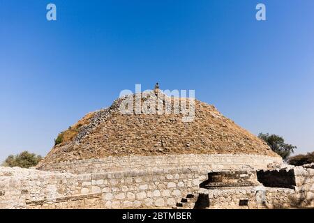 Dharmarajika Stupa et Monastère, ancienne ville de Taxila, Taxila, banlieue d'Islamabad, province du Punjab, Pakistan, Asie du Sud, Asie Banque D'Images