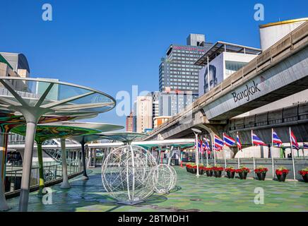 Thaïlande, Bangkok, Siam Square, centre-ville Banque D'Images