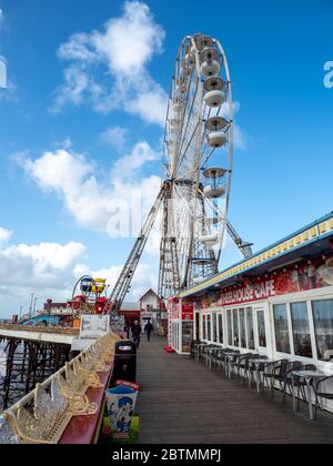 Destination de voyage Blackpool Lancashire, Angleterre du Nord Banque D'Images