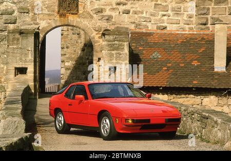 1986 Porsche 924S. Banque D'Images