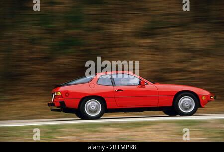 1986 Porsche 924S. Banque D'Images