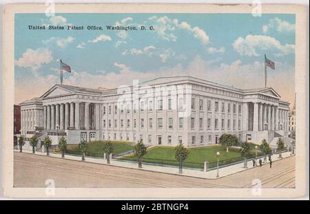 Office des brevets des États-Unis Washington D C. Banque D'Images