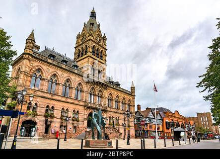 Hôtel de ville de Chester en Angleterre Banque D'Images