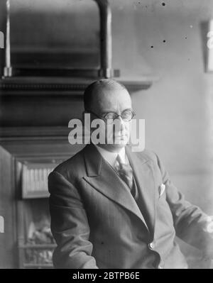 M. J C Gould . Un propriétaire de navire de Cardiff . 2 juin 1932 Banque D'Images