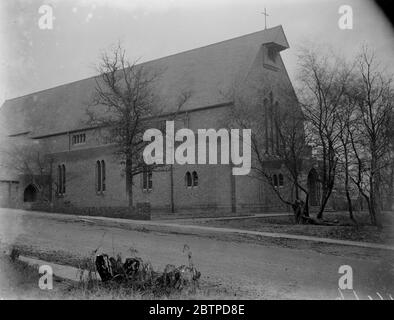 Église de Petts Wood . 1934 Banque D'Images
