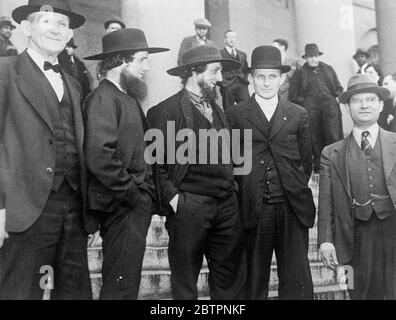 Hommes Amish à Washington [14 mai 1937 ?] Banque D'Images