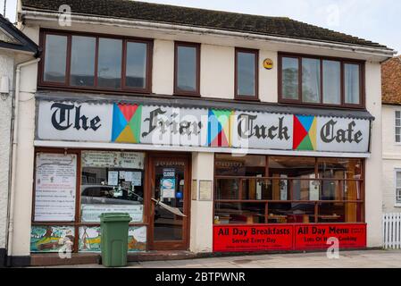 Les entreprises d'Amesbury pendant le verrouillage du coronavirus. Wiltshire, Angleterre Banque D'Images