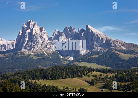 Alpe di Siusi Banque D'Images