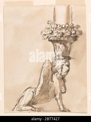 Bougeoir. Recherche en ProgressCandlestick. Banque D'Images