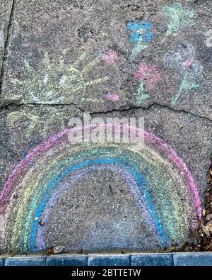 Scène de rue, St. Augustine, Floride Banque D'Images